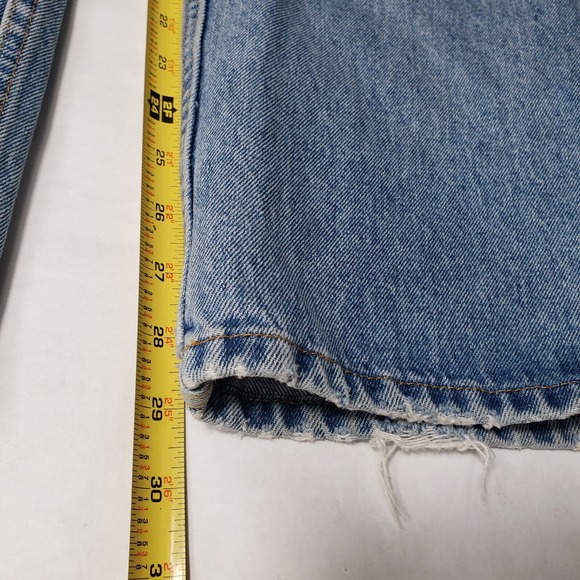 VINTAGE Polo Ralph Lauren Jeans 31 x 30 Worn In Light Wash **Read Description - Picture 11 of 12